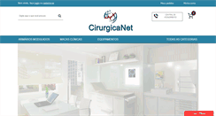 Desktop Screenshot of cirurgicanet.com.br